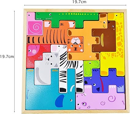 Wooden Animal Jigsaw Puzzle