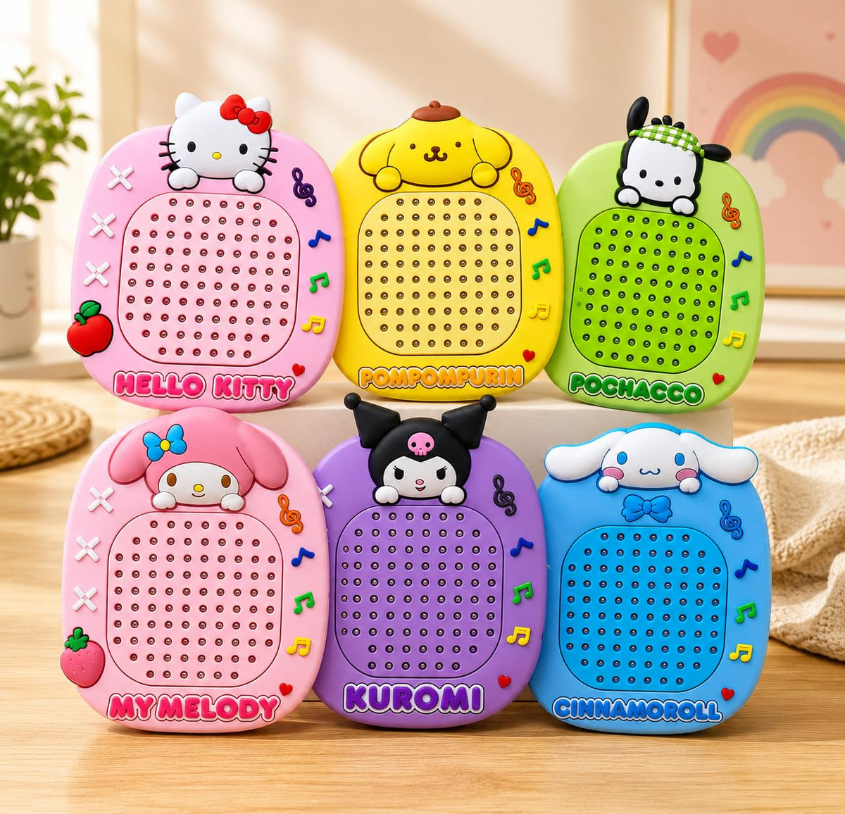 Mini Magnetic MagPad Keychain Toy | Steel Ball Drawing Board for Kids & Adults | Portable Doodle Pad, Stress Relief F...