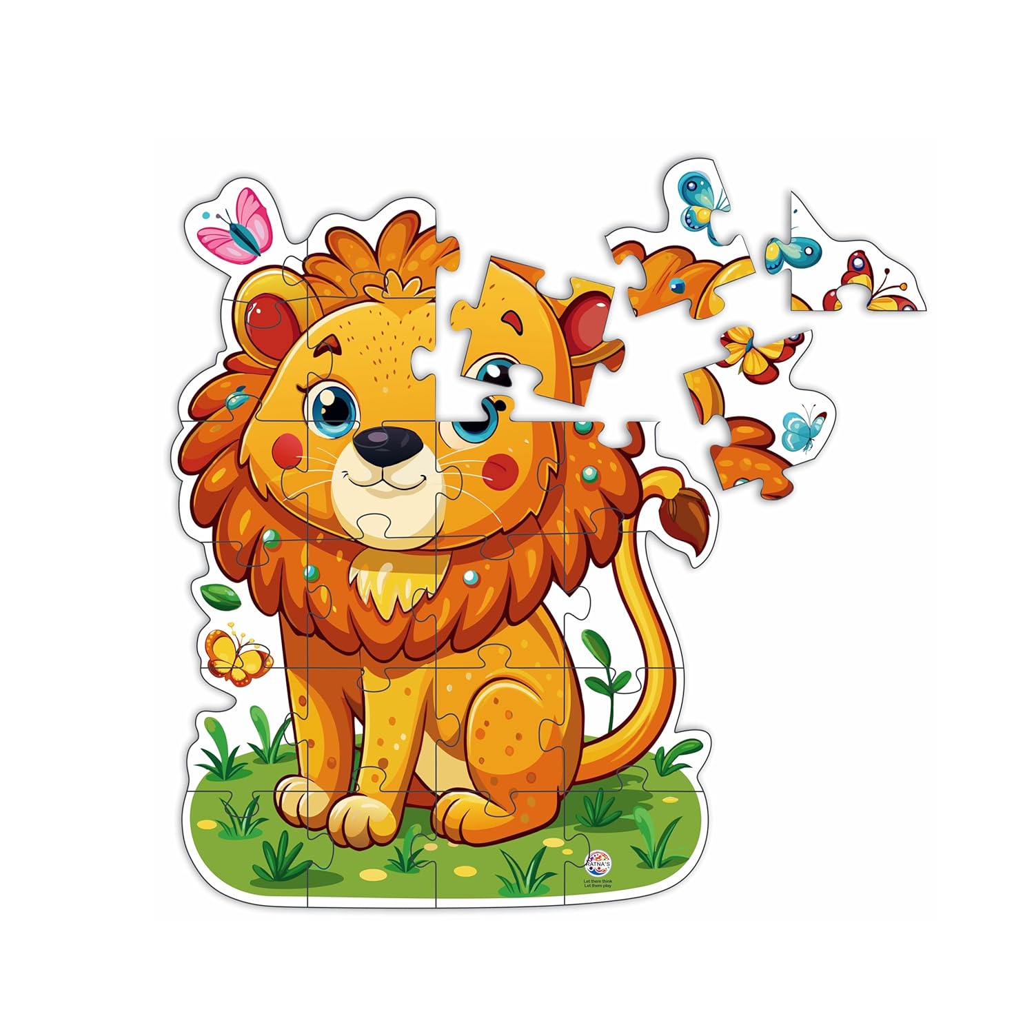 A Perfect Jumbo Jigsaw Floor Puzzle (Lion)