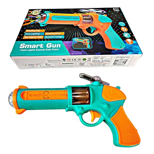 Pistol with Flash Lights