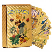 Pokémon Trading Card Game Foil Cards Pack Battle TradingCards for Kids & Collectors Set of 55 Rare VMAX GX VSTAR Trad...