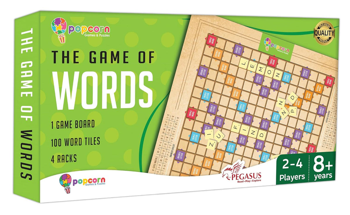 Popcorn Games & Puzzles 2-in-1 Ludo and Snakes & Ladders Board Game for Kids, Adults & Family | Travel-Friendly Class...