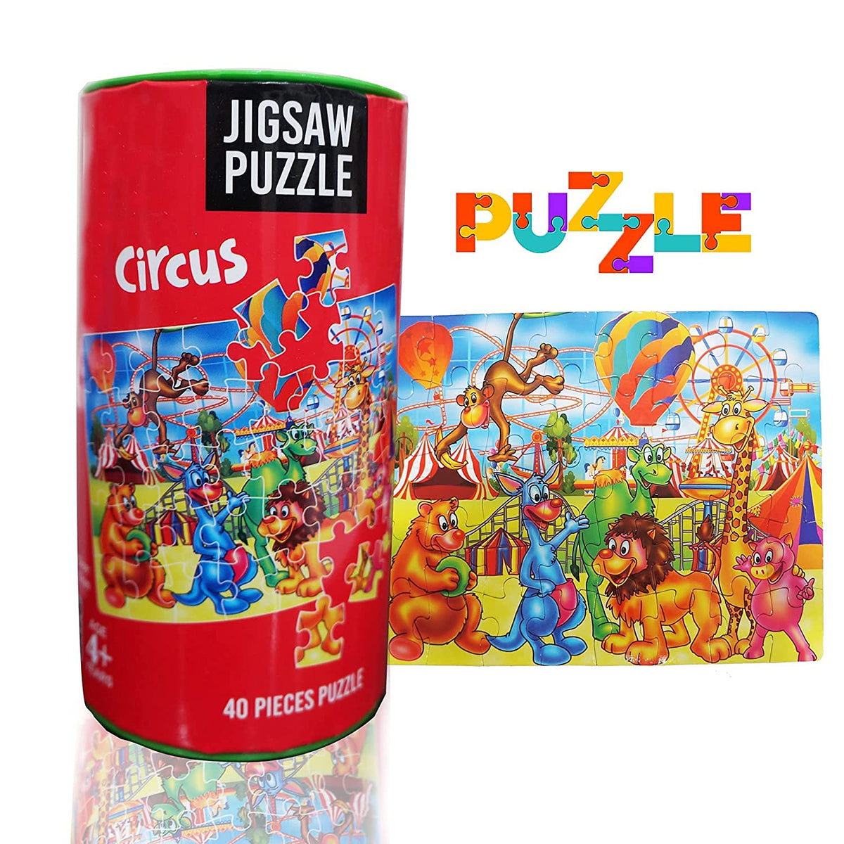 MUREN® Dinosaurs Jigsaw Puzzle Game for Kids- Age of 5-12 Years Old- Educational and Fun Children Game-Child Learning...