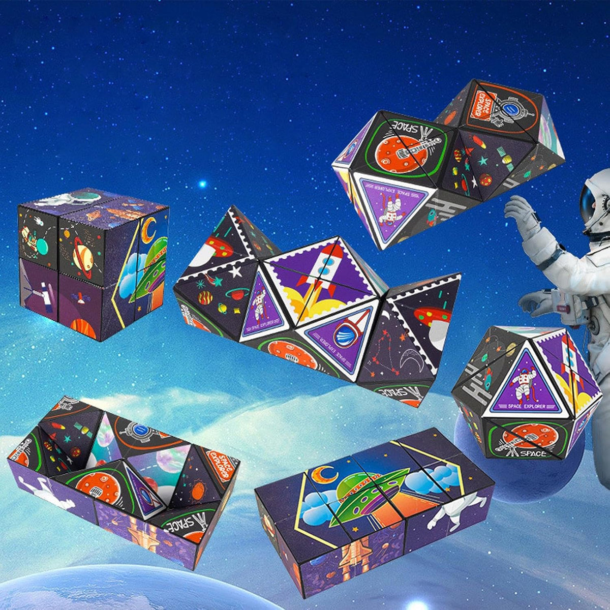 2Xcreative Puzzles Cube Smoothly Sensory Toy for Party Favors Kids Beginners Space | Educational | Other Educational ...