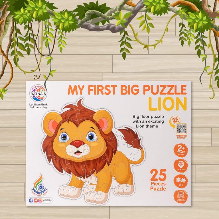 A Perfect Jumbo Jigsaw Floor Puzzle (Lion)
