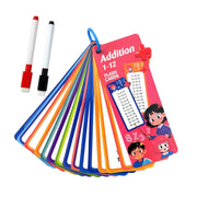 Addition 1-12 Math Flash Cards