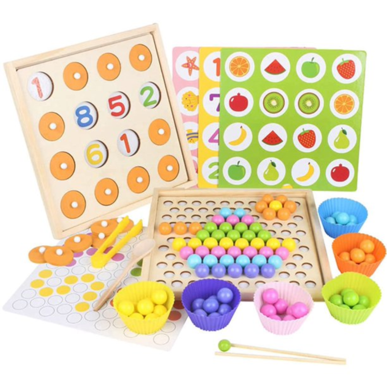Beaded memory game