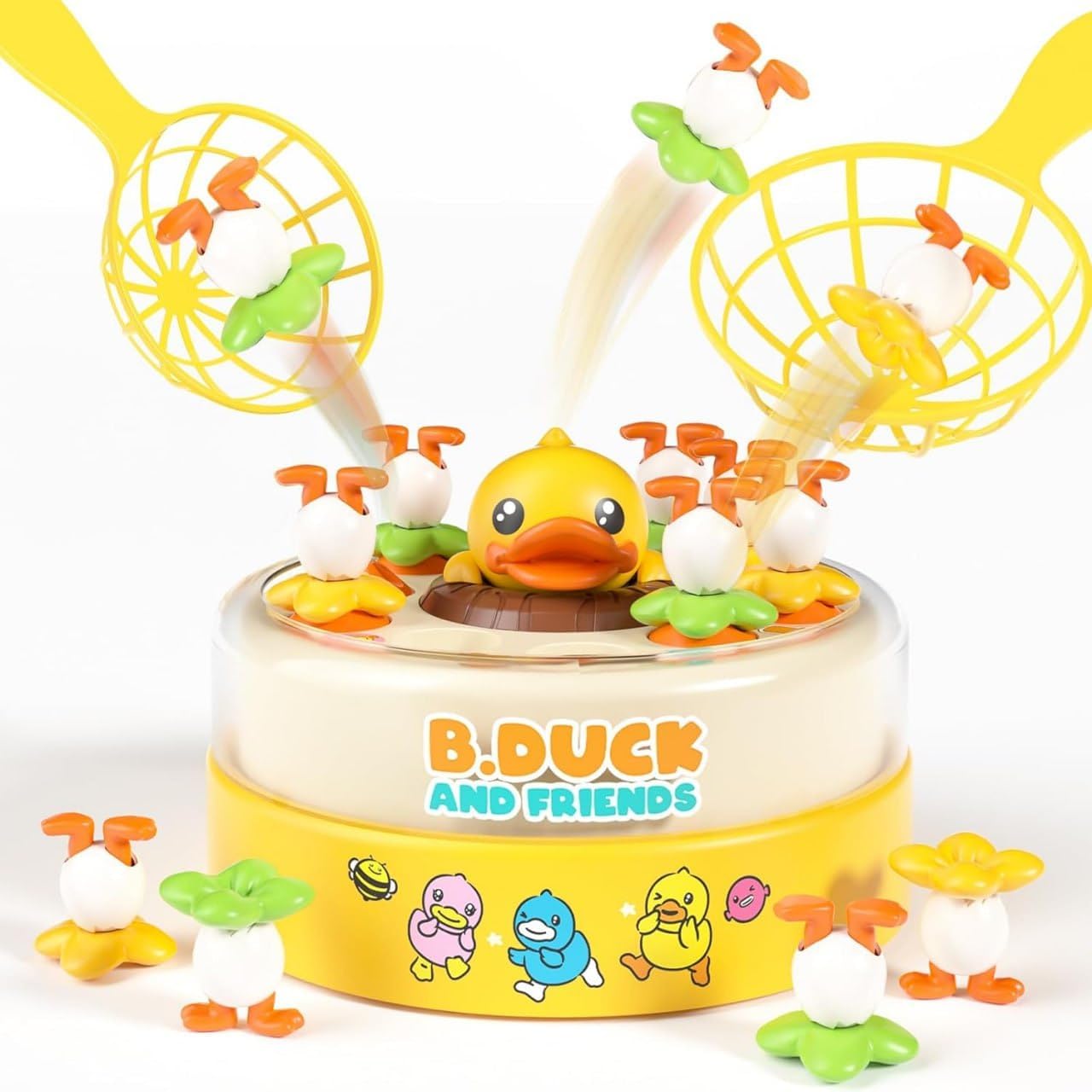 Duck Bounce and catch game (7 ducks)
