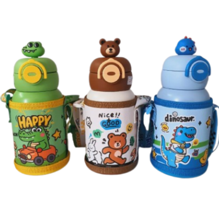 Cartoon Stainless Steel Bottle (1pc) - 550ml
