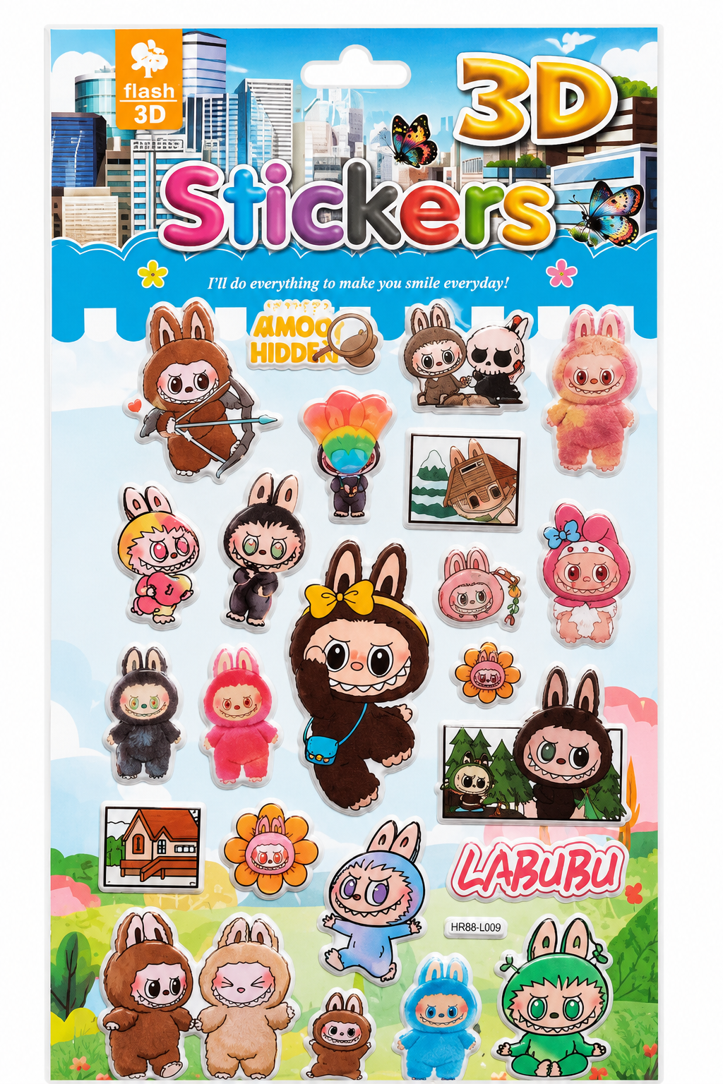 Premium 3D puffy sticker ( 1pc)