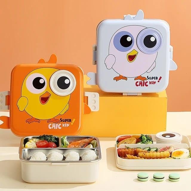 Chickie Chick Lunch Box Stainless Steel