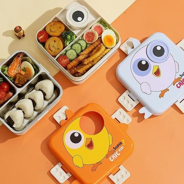 Chickie Chick Lunch Box Stainless Steel