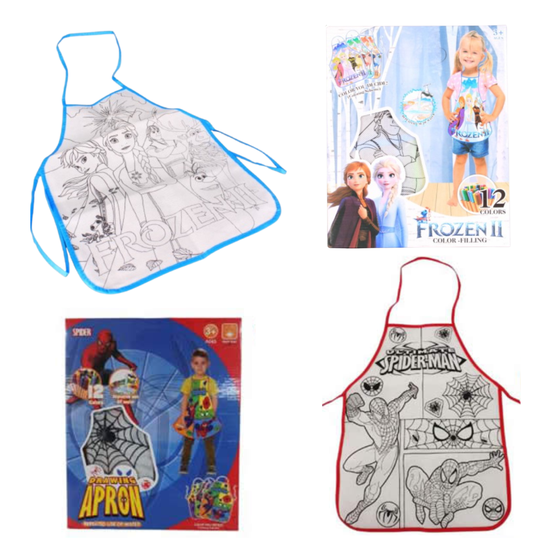 Coloring Apron Set