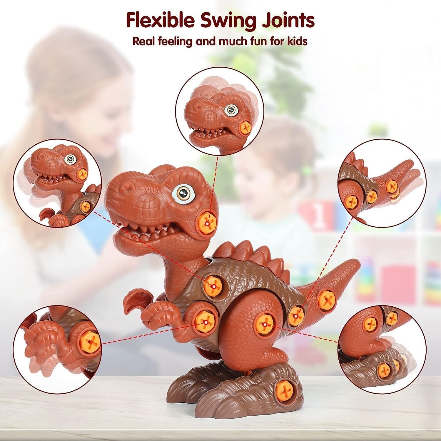 DIY Dino (4 pcs)