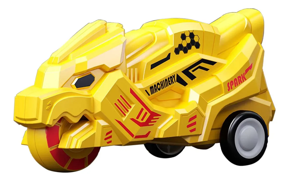 Toy Motorcycle with Realistic Spark Effects