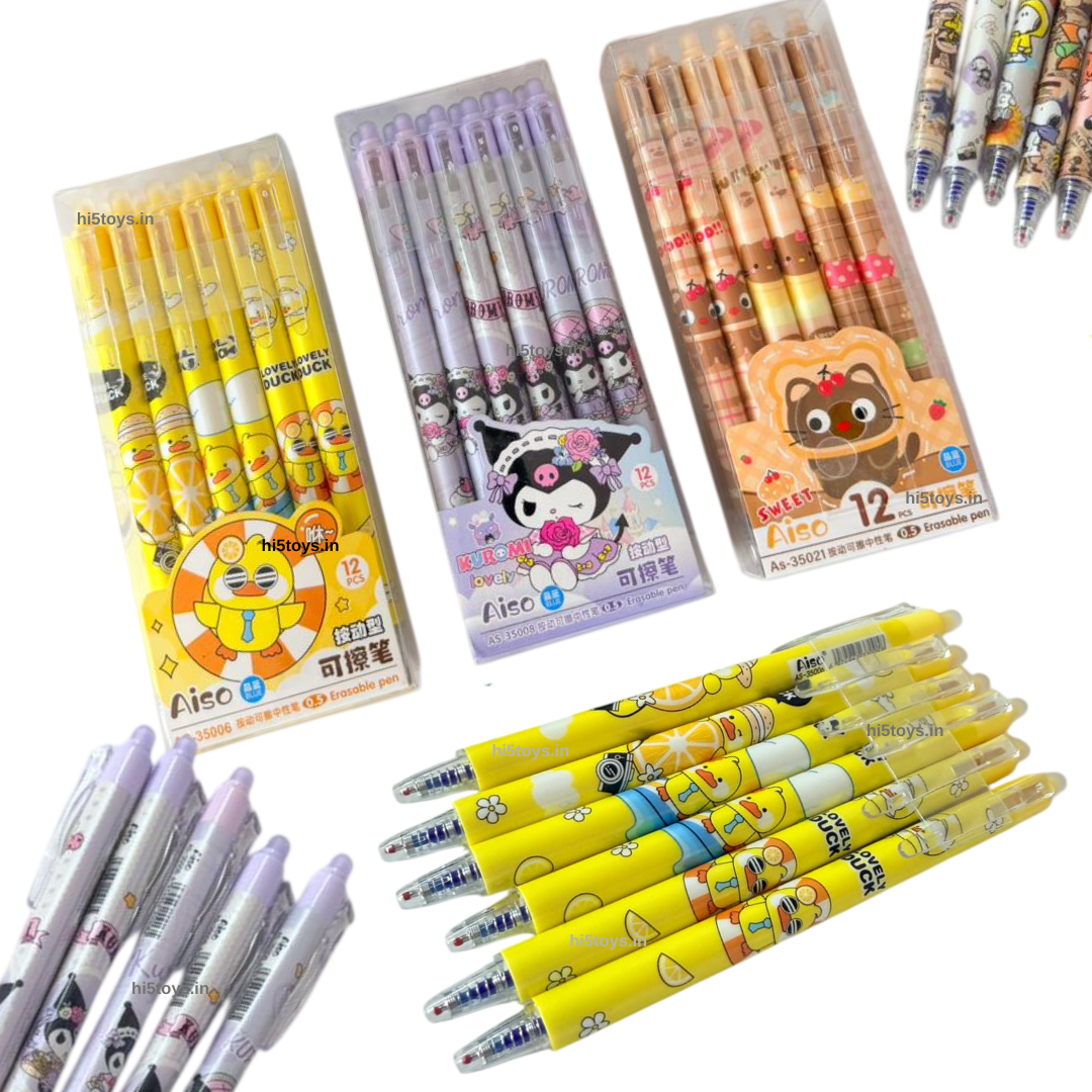 Cartoonistic Erasable Pen (1pc)