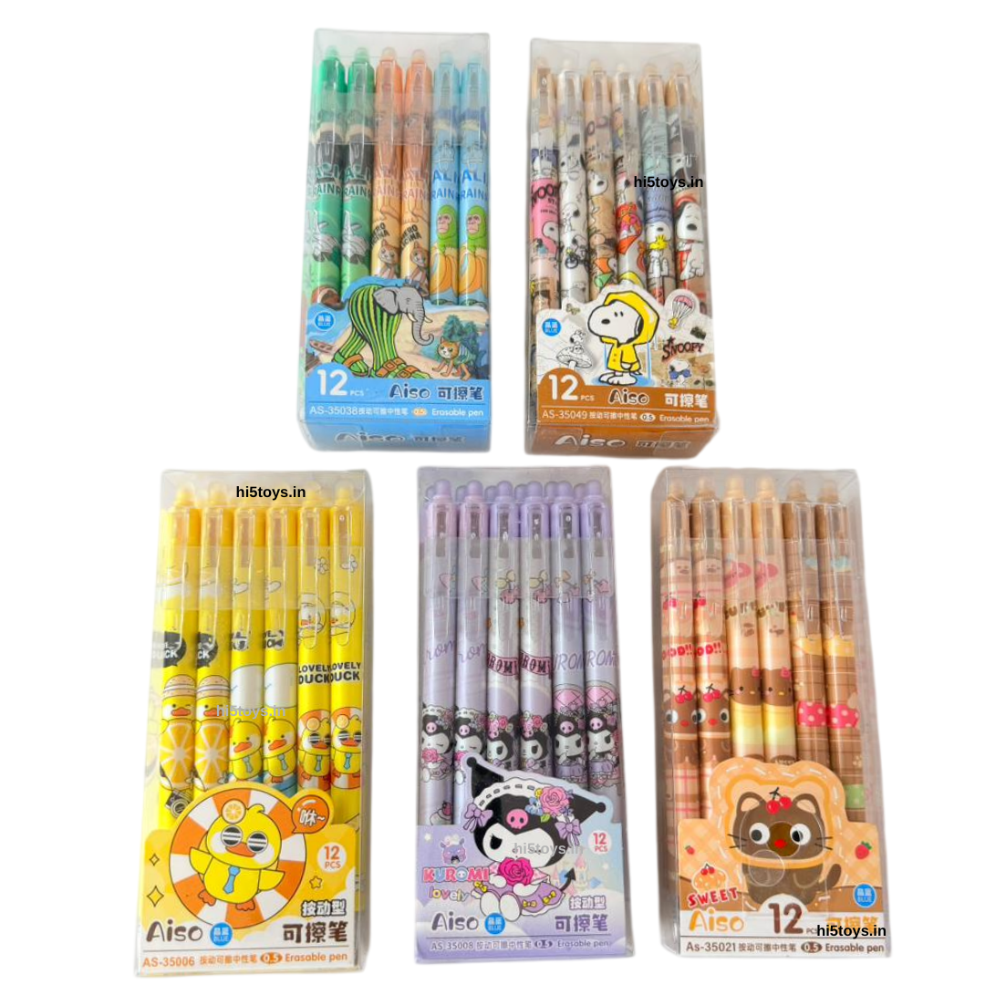 Cartoonistic Erasable Pen (1pc)