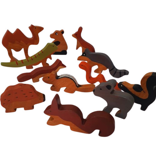 Exotic Animals (12 Pcs)