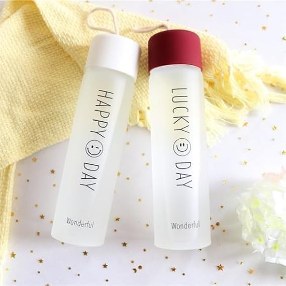 Frosted Glass Bottle (1pc) - 350ML