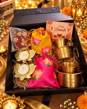 GG Luxe Gourmet Hamper 7 – Copper Dabara & Dry Fruit Gift Hamper (GGLGH7)