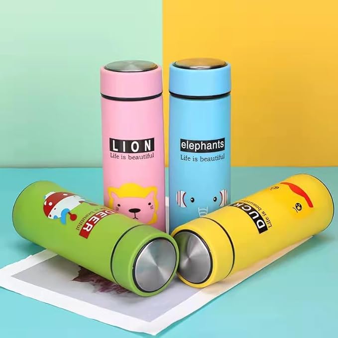 Animal Glass Bottle (1pc) - 450ml