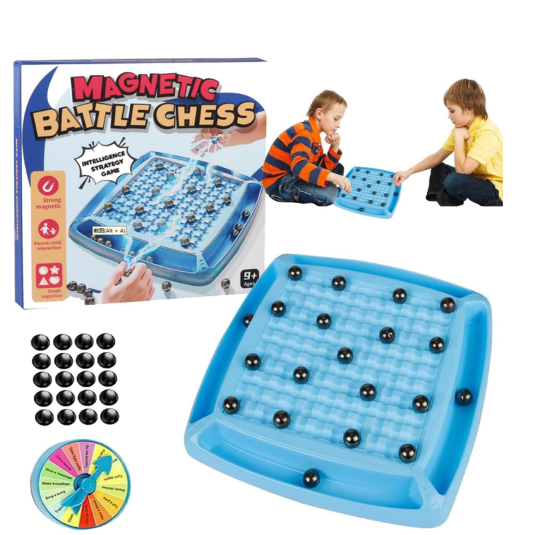 Magnetic battle chess