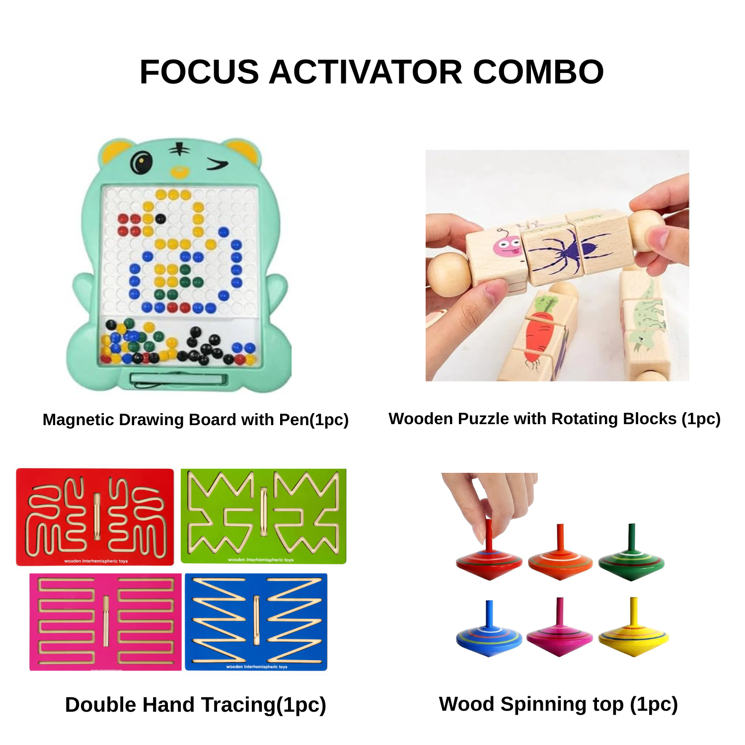 FOCUS ACTIVATOR COMBO (set of 4 products)