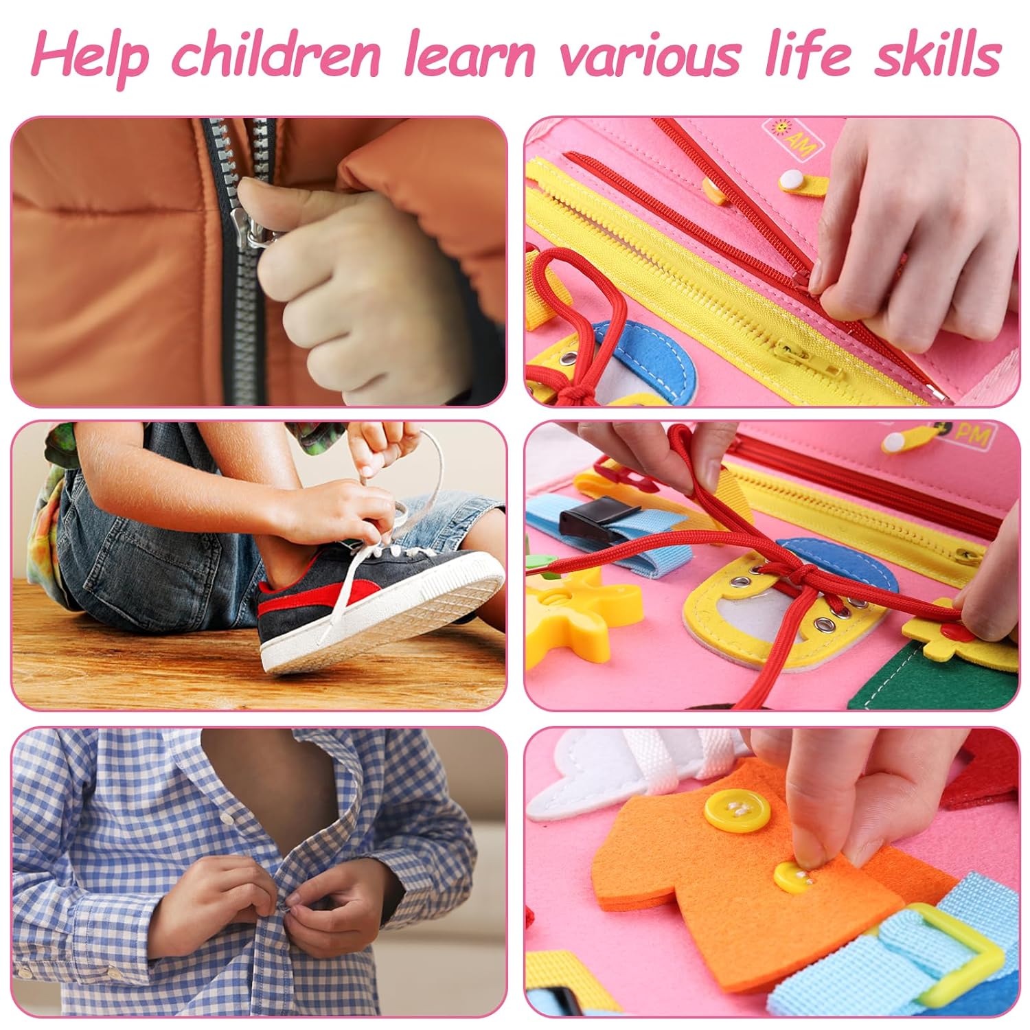 Montessori Busy book Toy