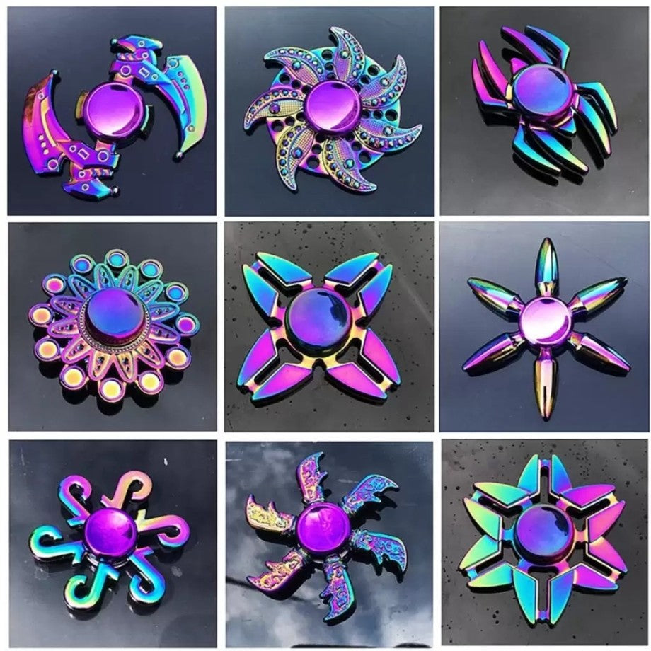 colorfull Hand Spinner Fidget Toy