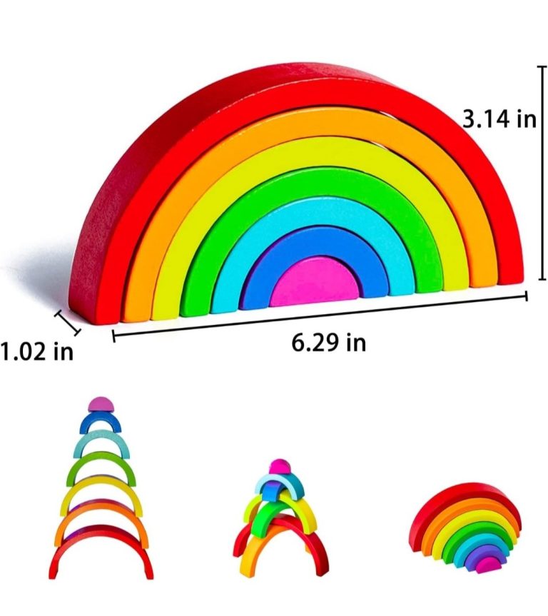 Rainbow stacker