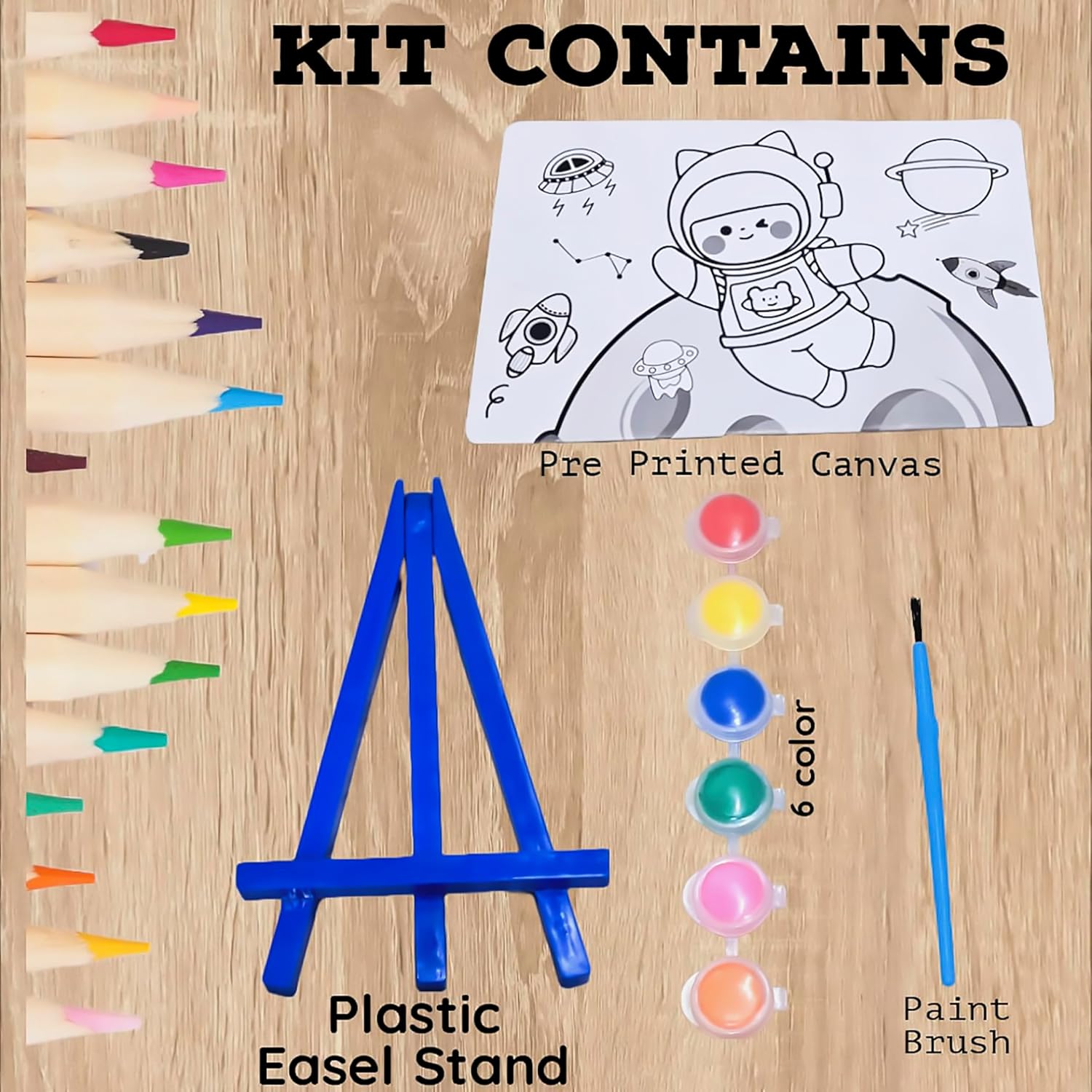 DIY coloring Board with stand