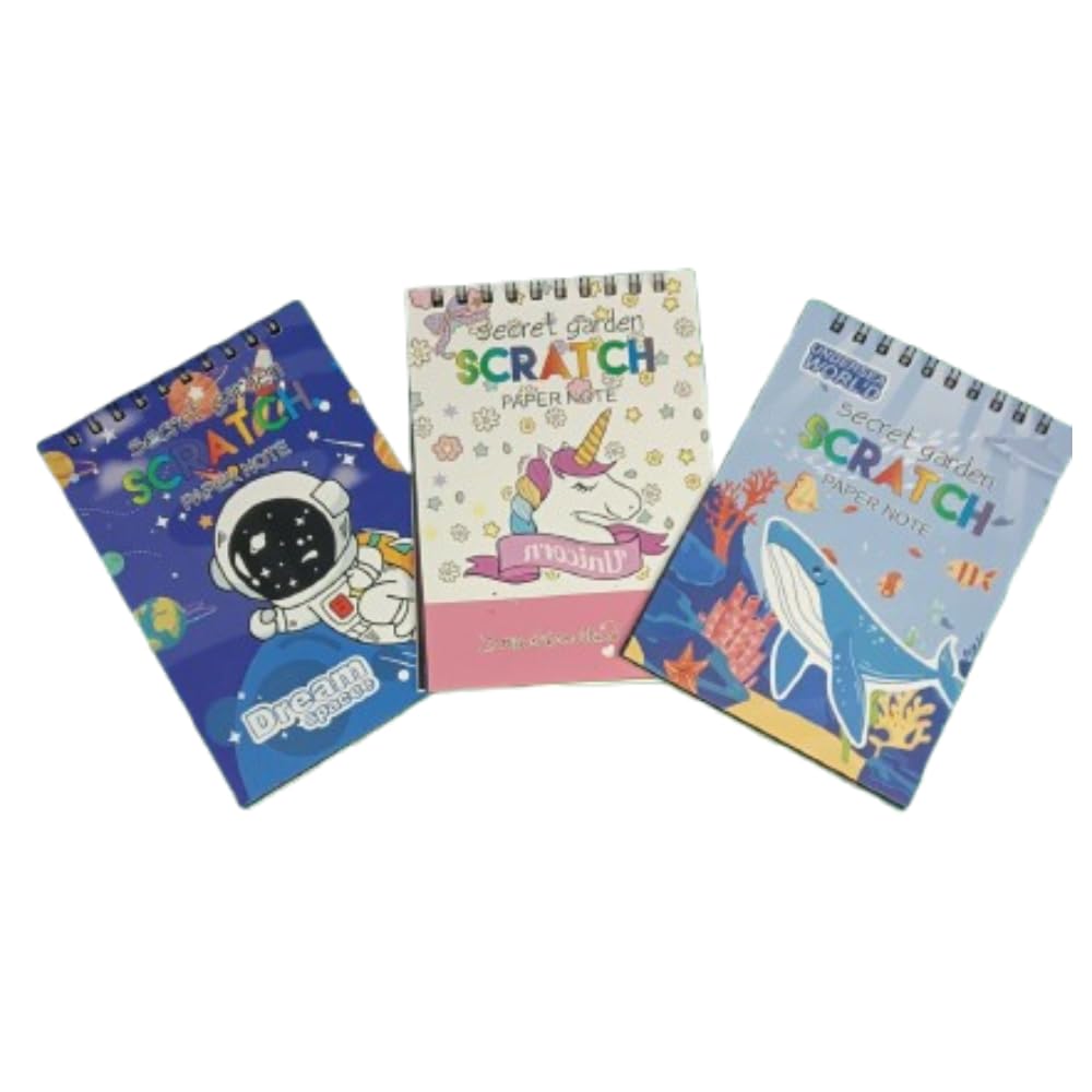 Scratch Art Notebook (1pc)
