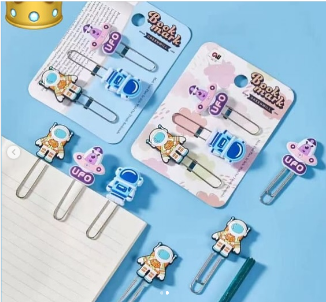 BOOK MARK - SPACE THEME(3pcs)