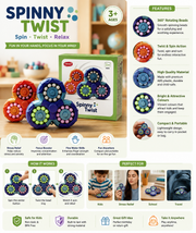 Spinny Twist Fidget Toy – Fun Interactive Sensory Toy
