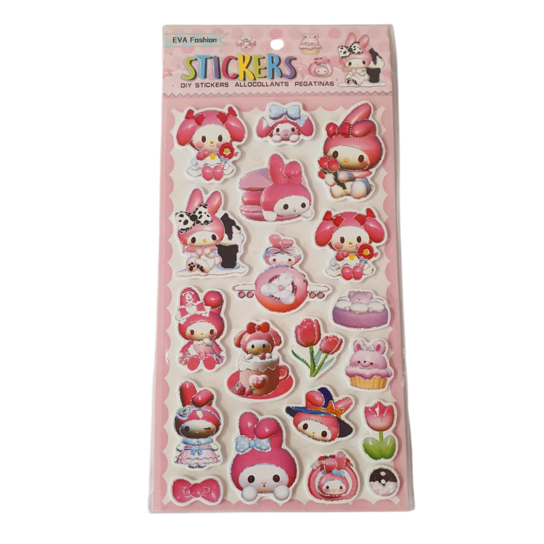 3D EVA Foam Stickers (1pc)