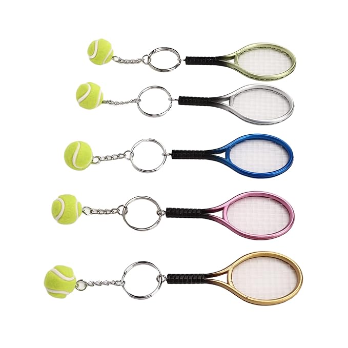 Tennis Racket Keychain (1pc)