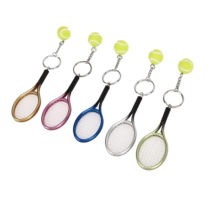 Tennis Racket Keychain (1pc)