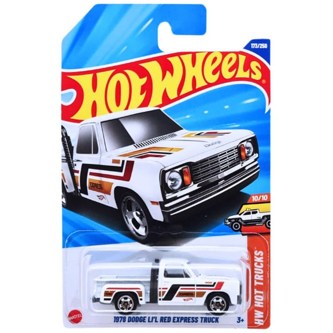 Hot Wheels 1978 Dodge LI'L Red Express Truck ( HW HOT TRUCKS, 173/250, 10/10)