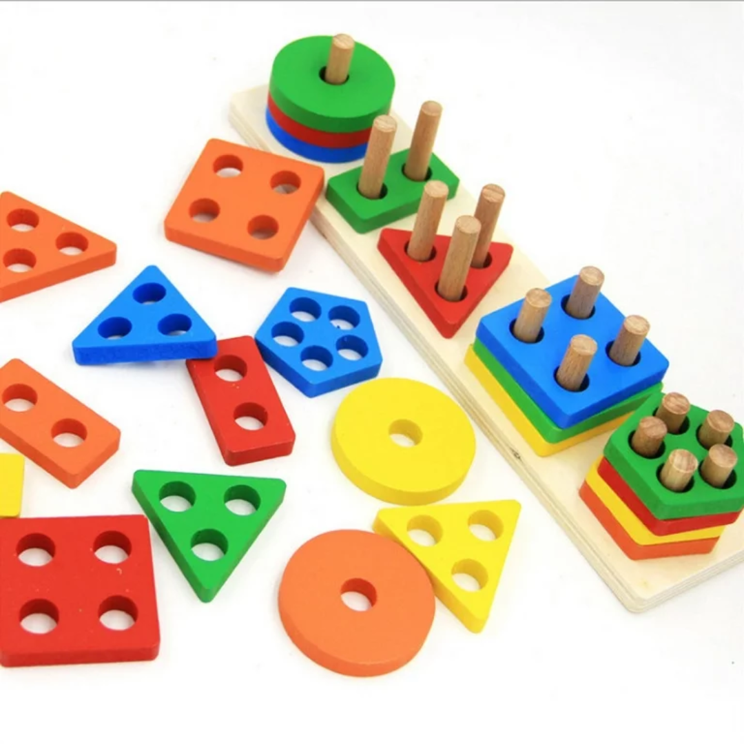 5 column shapes sorter