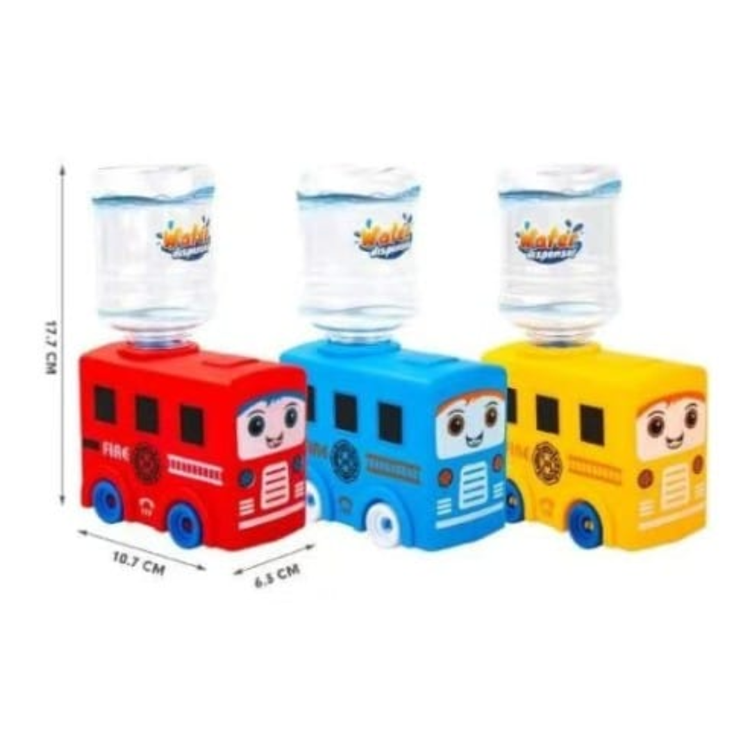 Fire Bus Water Dispenser Toy