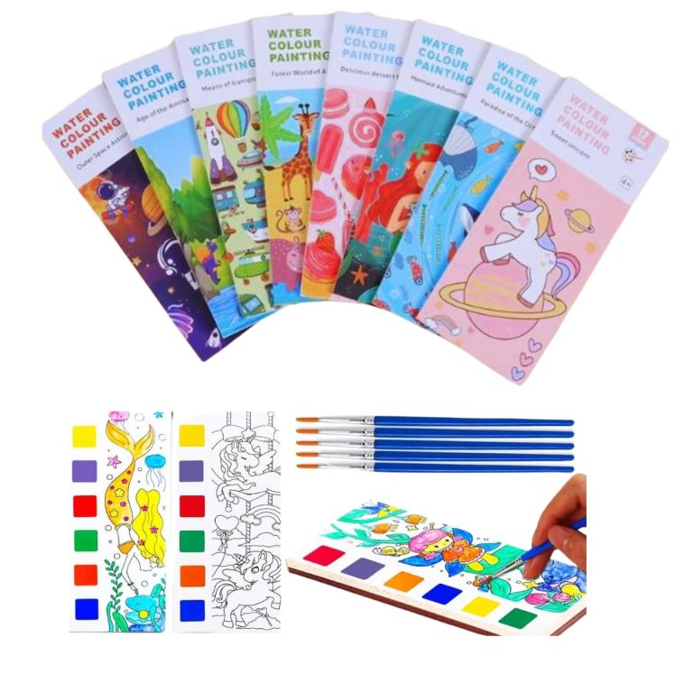 Water Colour Painting Book (1pc)
