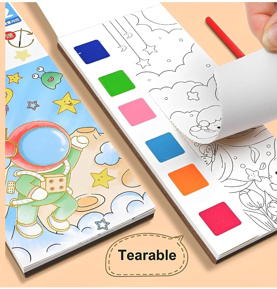 Watercolor Painting Book (1pc)
