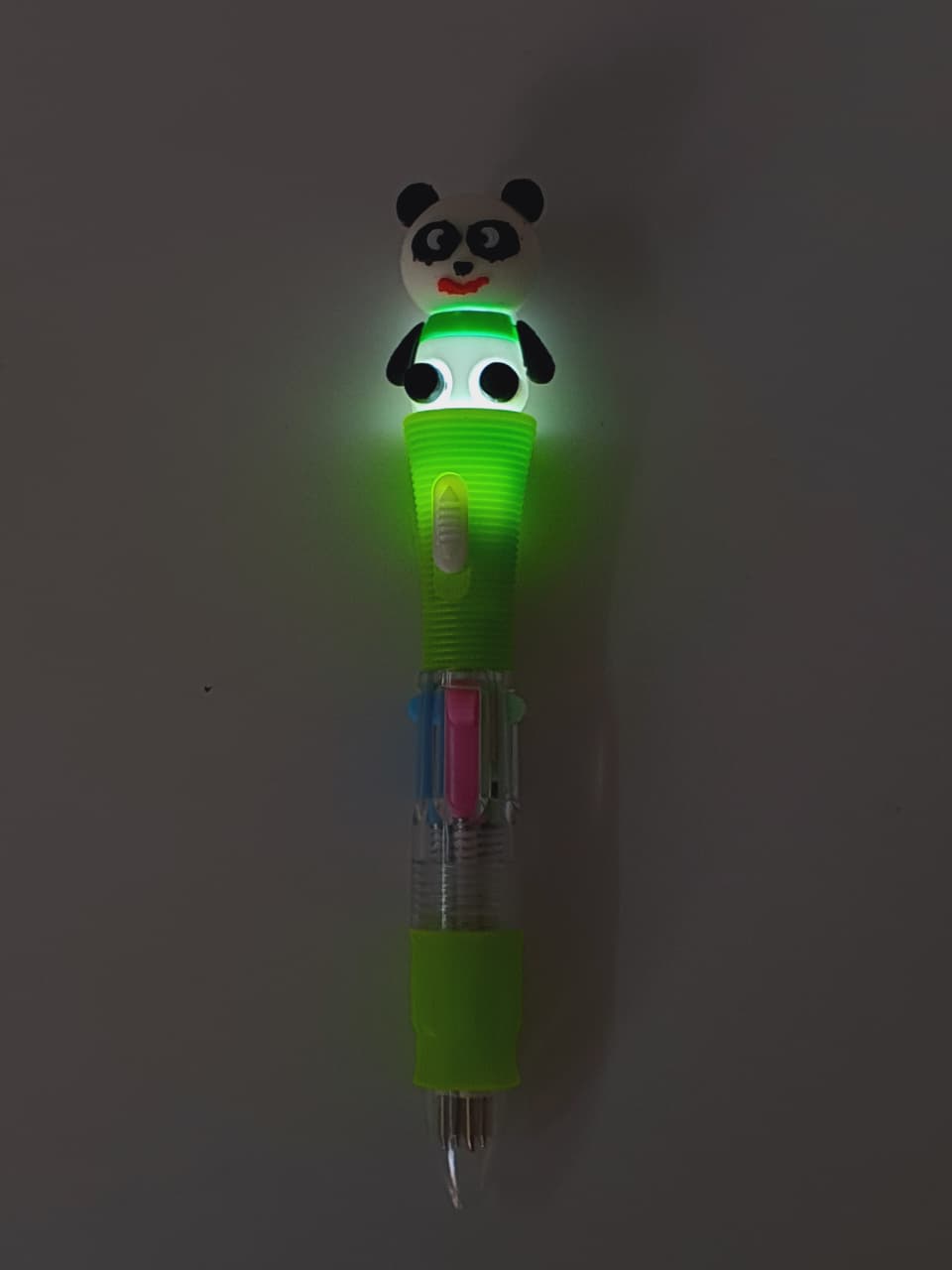 Panda Multi-Color Pen with light (1pc)