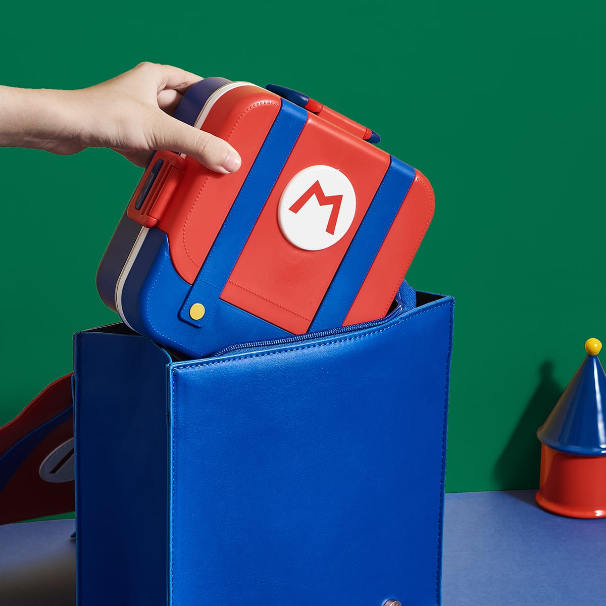 3 Partition Mario Bento Lunch Box (750ml)