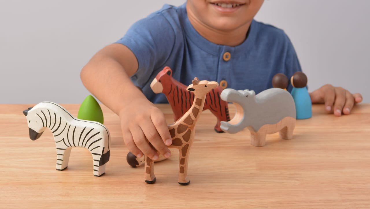 Wooden Animal Set