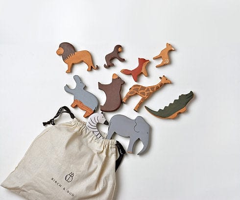 Wooden Animal Set