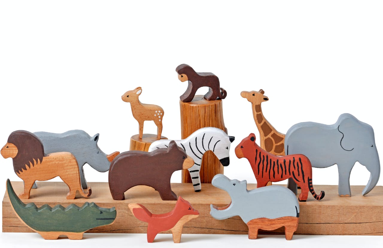 Wooden Animal Set