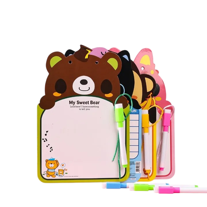 Writing board with marker (1pc)