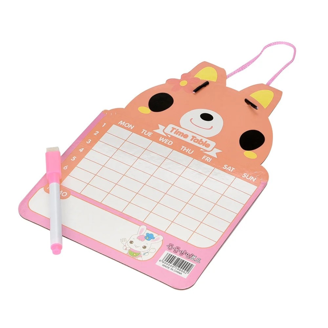 Writing board with marker (1pc)