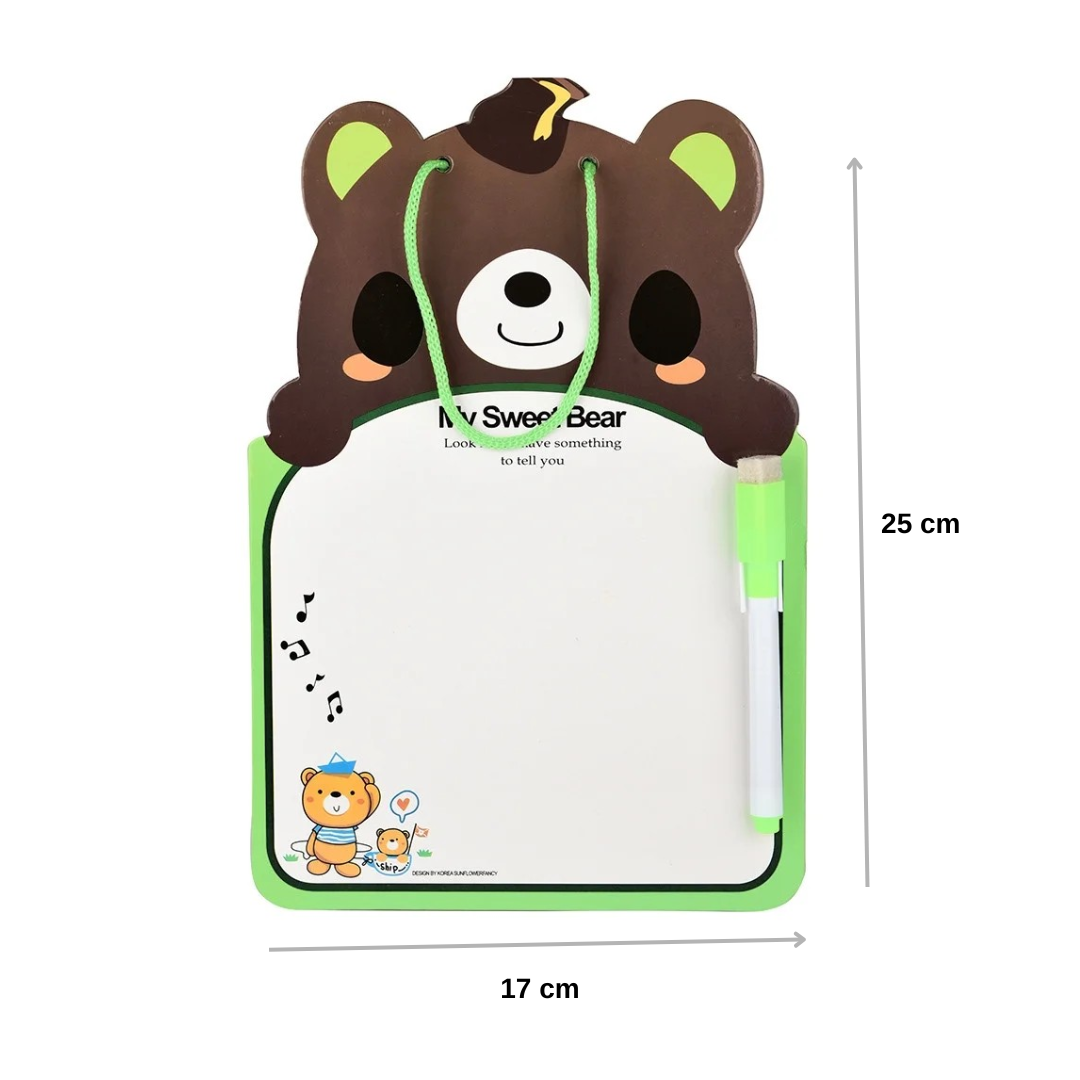 Writing board with marker (1pc)